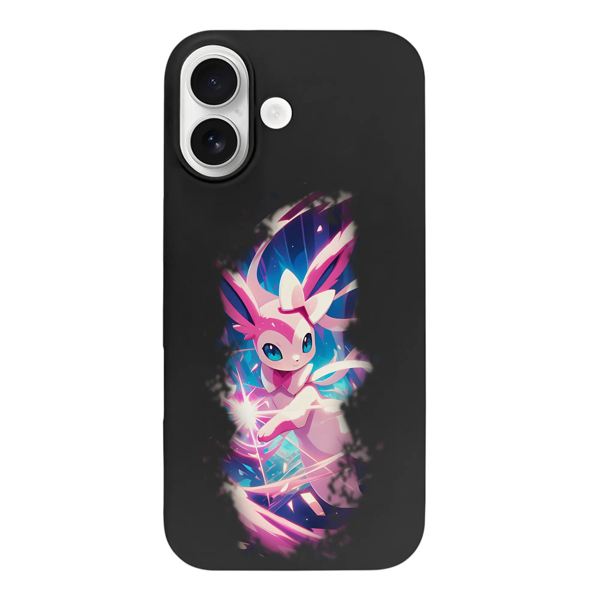 ポケモン グッズ,ニンフィア - iPhone 17 シリーズ シリコンケース 薄型 耐衝撃 指紋防止 ソフトタッチカバー 精密フィット 傷防止 保護ケース iPhone 17/17 Air/17 Pro/17 Pro Max 対応